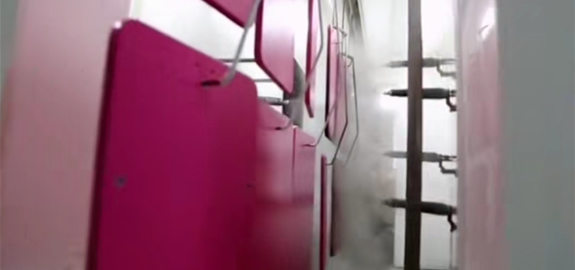 导电粉末涂料喷涂